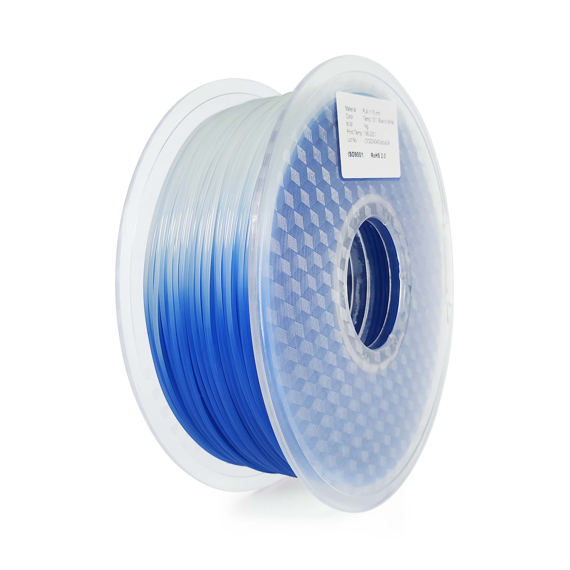 Blue to White