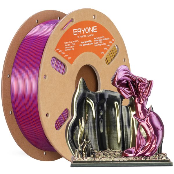 Eryone Hyper Speed Quadcolour Silk PLA 1KG