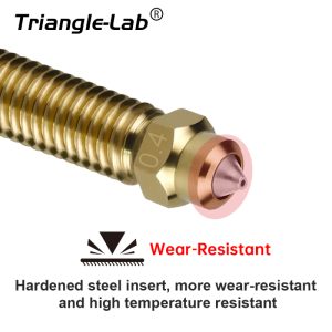 Elegoo Centauri Brass Bimetallic Hardened Steel Tip Nozzle