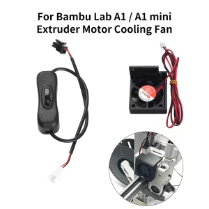 Extruder Motor Cooling Fan for Bambu Lab A1 / A1 Mini