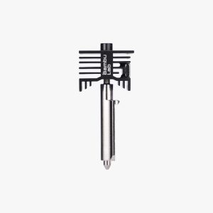 Bambu Lab H2 P2 and X2D series OEM hotend with hardened steel nozzle