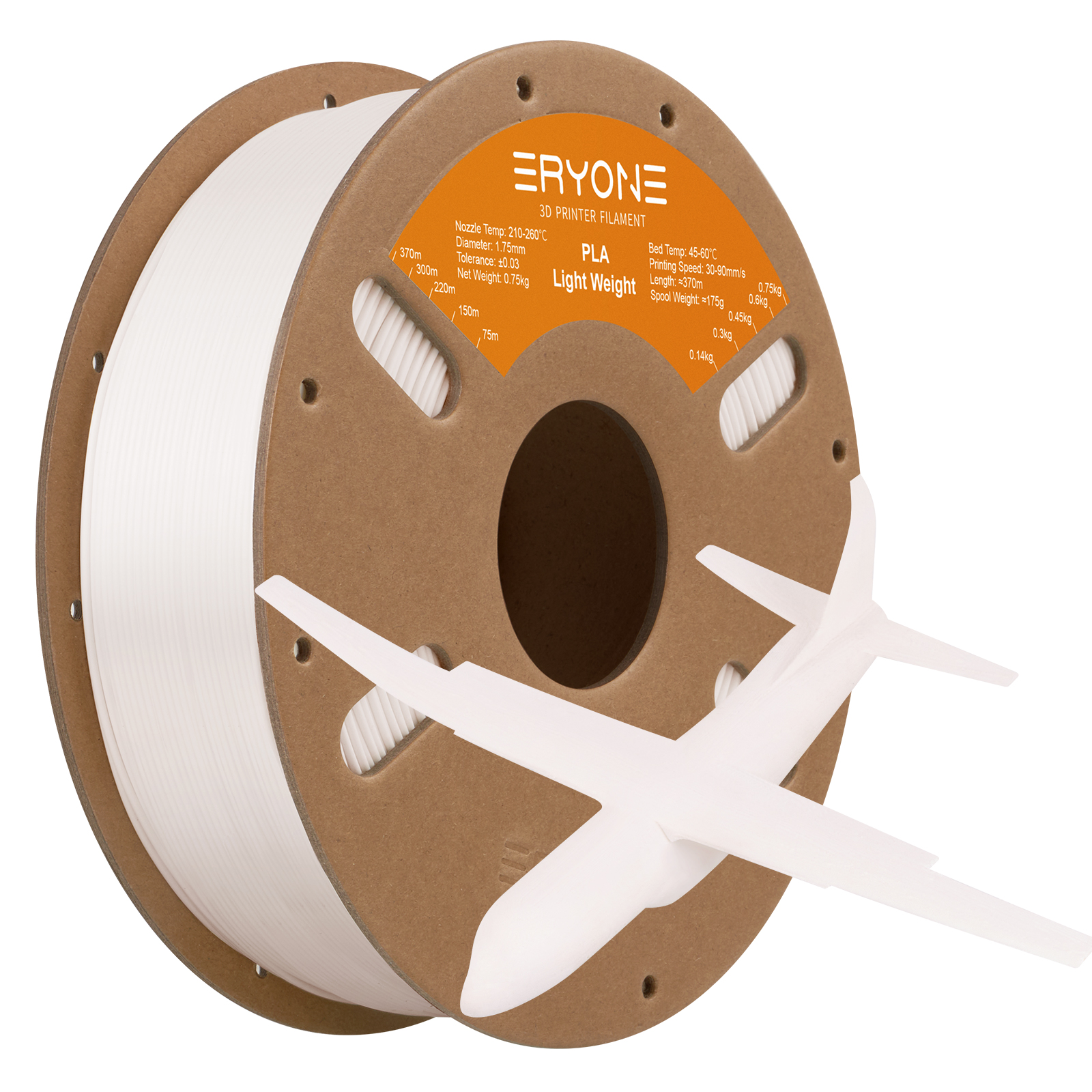 Eryone Light Weight LW-PLA 750G | Foaming PLA Filament Australia