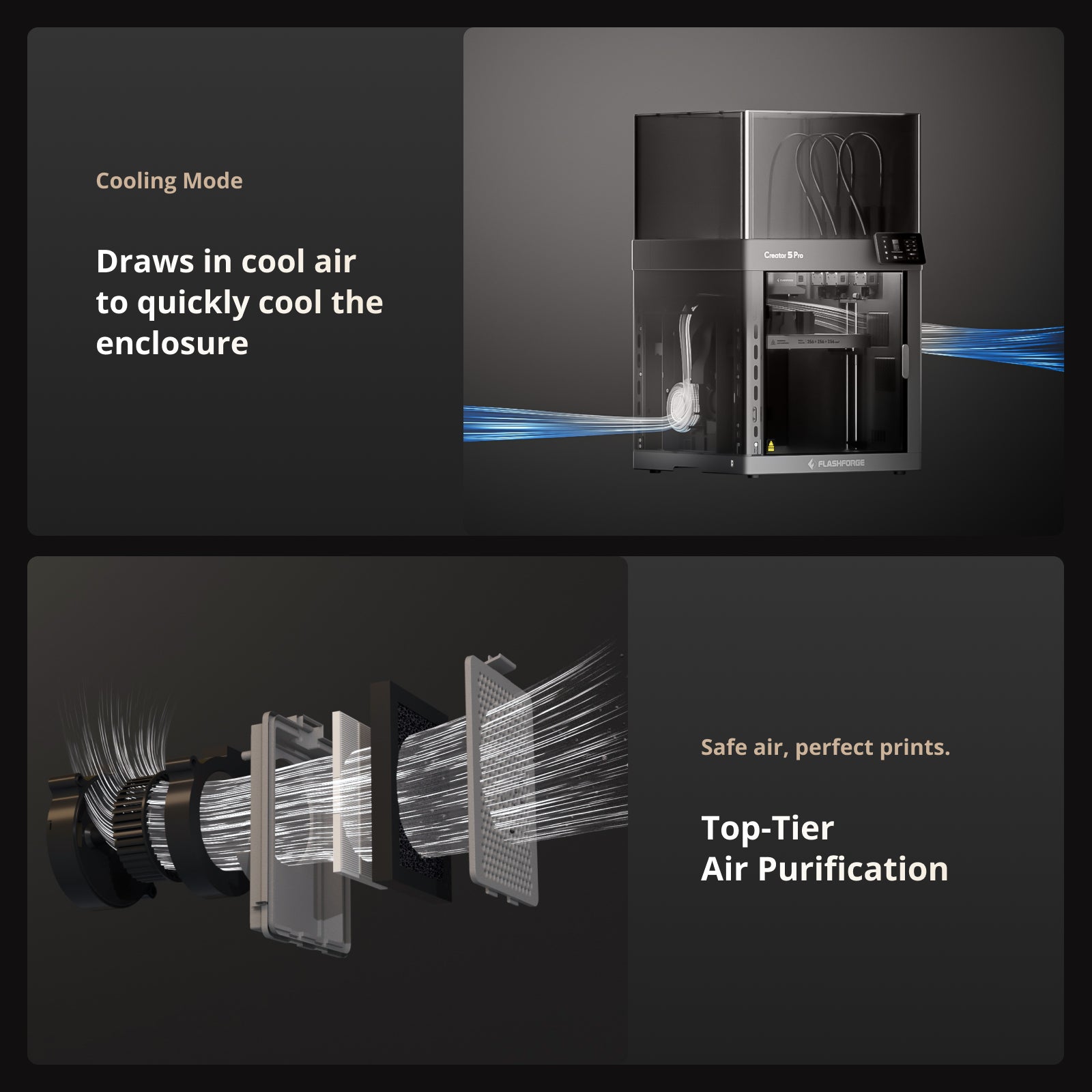 Flashforge Creator 5 Pro 3D Printer - Image 3