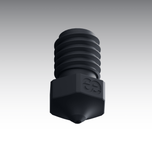 Phaetus EndCoat™ V6 hardened steel nozzle with HV3300 coating for abrasive 3D printing filaments