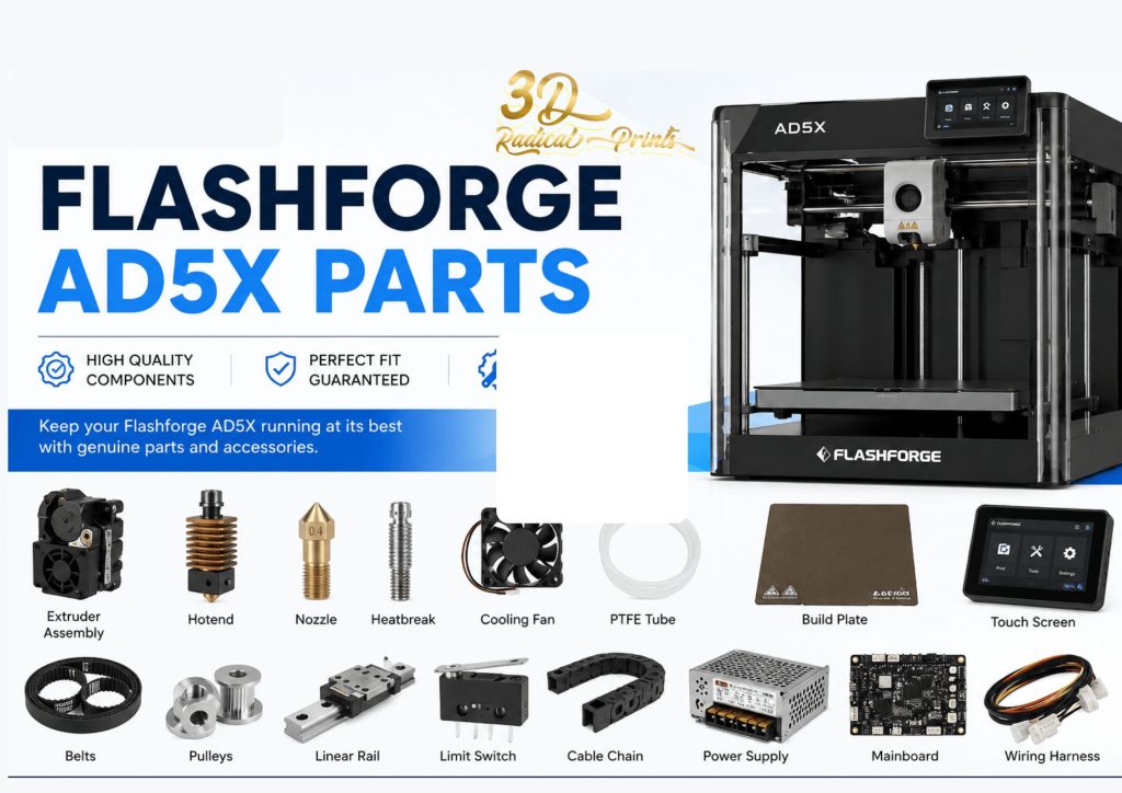 Flashforge AD5X parts