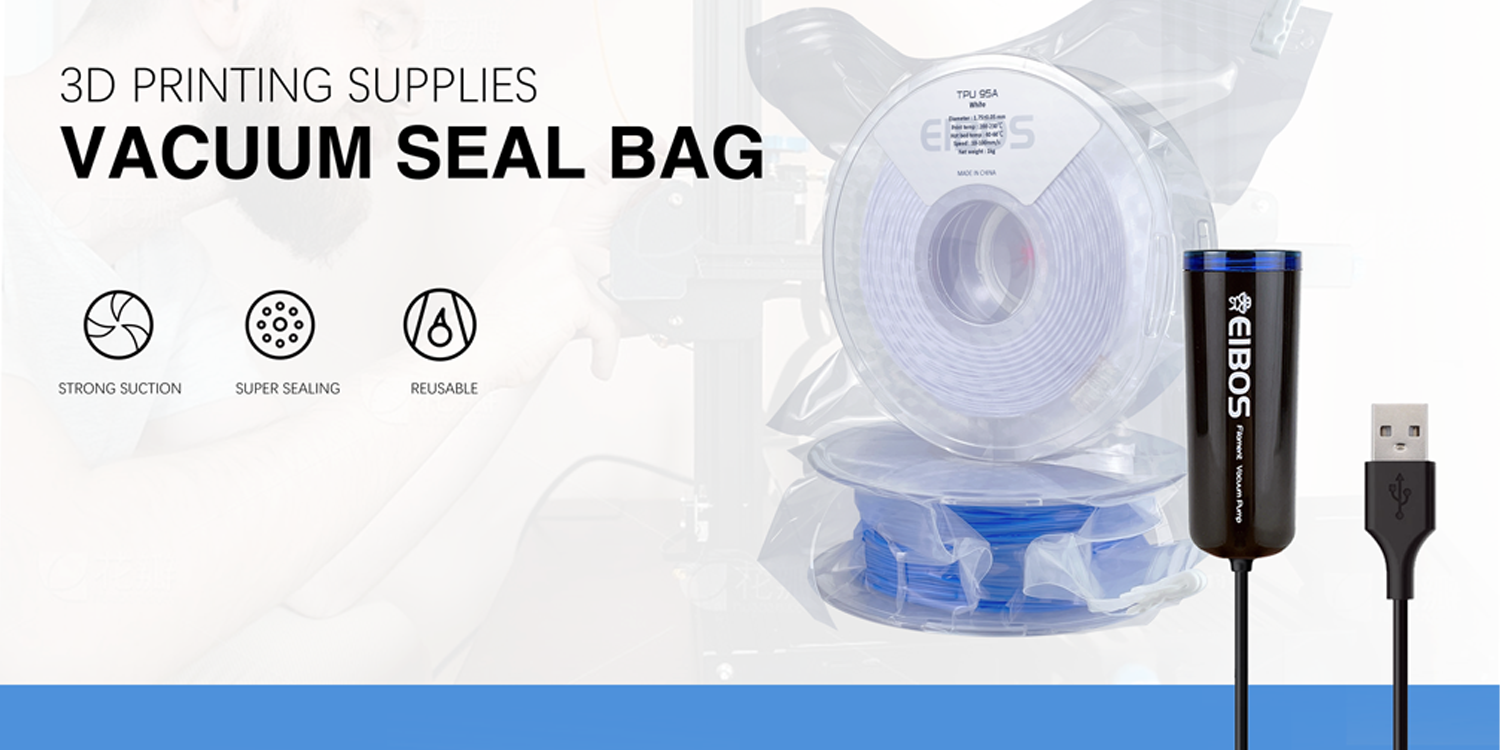 EIBOS 3D Filament Vacuum Pump & Bag - EURUS - Image 2