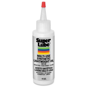 Super Lube multi-use synthetic lightweight oil ISO 68 4oz bottle with precision applicator