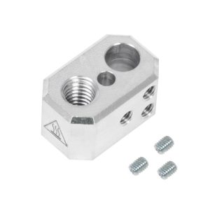 Prusa Nextruder OEM aluminium heaterblock with Torx T6 grub screws