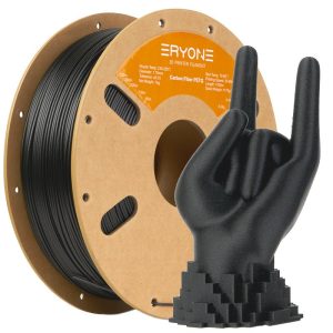 Eryone PETG carbon fibre reinforced filament 1KG for high-strength functional 3D printing