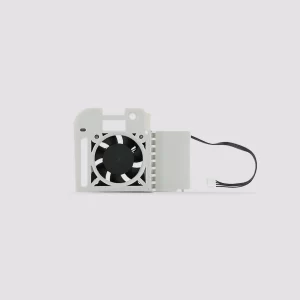 QIDI Max4 hotend cooling fan with heatsink and wire connector